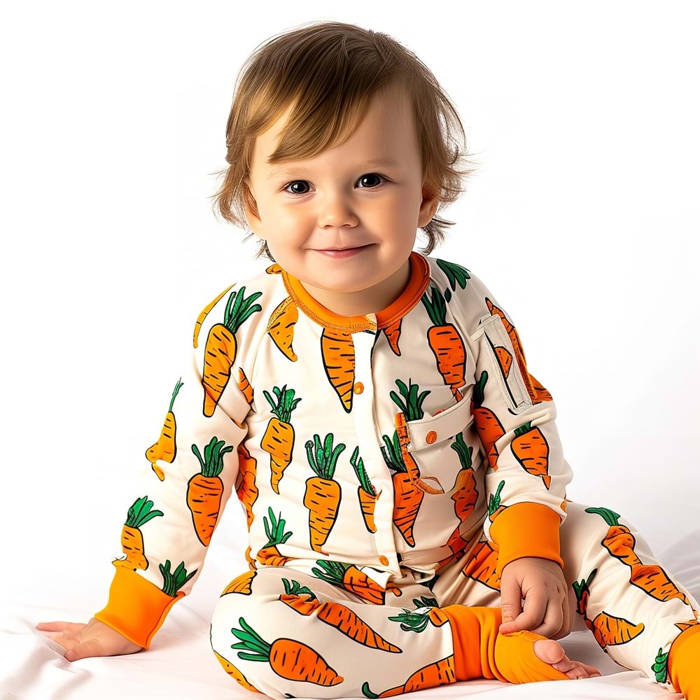 Pijama Altı - BEYAZ - 6-12 AY